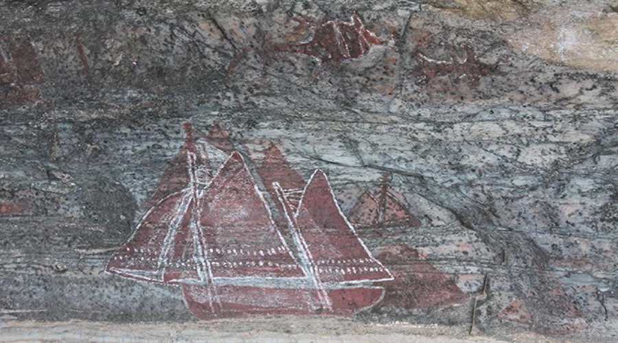 Переоценка значения наскальных рисунков группы островов Флиндерс, северо-восток Австралии. - фото 1