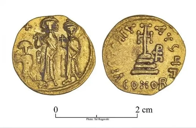 В сыпучих песках Иудейской пустыни раскопали 1400-летнее золото - фото 1